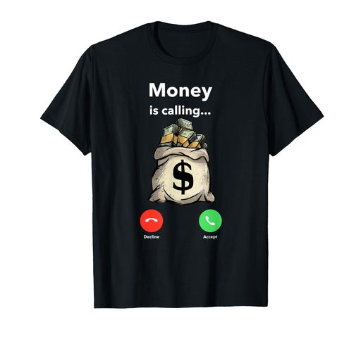 お金の呼び出しギャングスター起業家クリスマスヒップホップギフトTシャツ