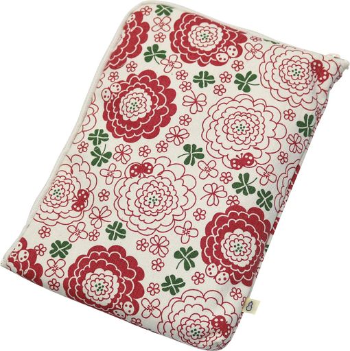 京佑テクテコ帆布ご朱印帳L字ポーチハナ15x21x2cm