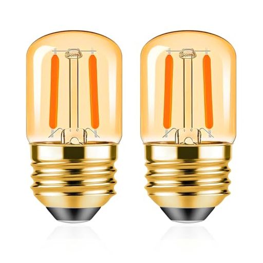 LEDエジソン電球 シャンデリア E26口金 暖色電球色2200K 装飾電球 高演色 2個入 80lm 10W形相当 フィラメント 省エネ 調光非対応 PSE認証済み