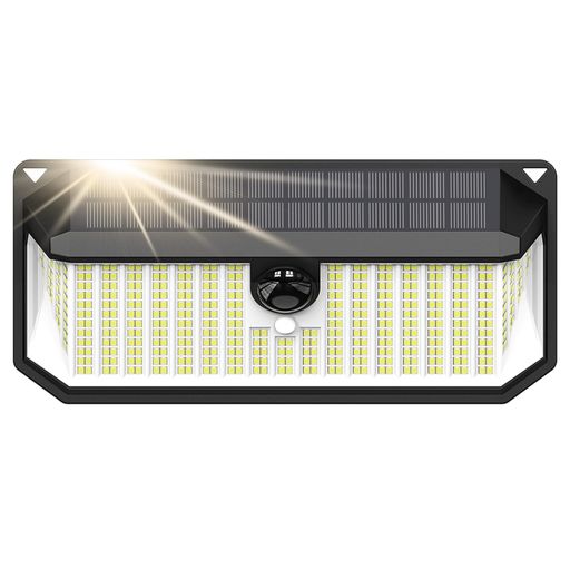 【2025認証版】ソーラーライトセンサー屋外人感セキュリティソーラー防犯ライト|4000ルーメン超高輝度+2800mAh大容量|IP68防水防塵&自動点灯|玄関/駐車場/庭用|防災/停電対策|電気代0円|クリ…