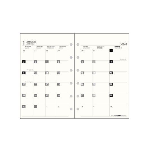 エトランジェ・ディ・コスタリカetrangerdicostaricaミニ6レフィルマンス[DIARY]DIARYアイボリー2C0101..