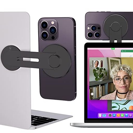 【アップグレードされた新しいラップトップ電話ホルダー】磁気ラップトップ電話ホルダーは、iPhone 16 / 15 / 14 / 13 / 12シリーズ、磁気ケースと他の電話または金属リングのケース(すべての携帯電話で動作します)用に設計されています。ノートパソコン、デスクトップモニター、各種タブレットモニターに適し、作業中にテキストメッセージやビデオ会議を簡単に見ることができ、デュアルスクリーンを楽しみ、オフィスの効率を向上させます。 【継続カメラマウントの新しいアップグレード】新しいiOS 16とmacOS 13 Venturaシステムは自動的にMacを認識し、近くでiPhoneのカメラを使用することができ、Magを使用してiPhoneを簡単にマウントし、ウェブカメラとして使用できるので、さらに柔軟性があります。 【メタルリング付き】あらゆるスマホに対応。MagSafeを装着していない携帯電話やケースにもメタルリングを装着することができます。Androidスマートフォンの機種を含む。 【簡単な使用方法】取り付け前に携帯電話を吸着し、十分なスペースを確保します。