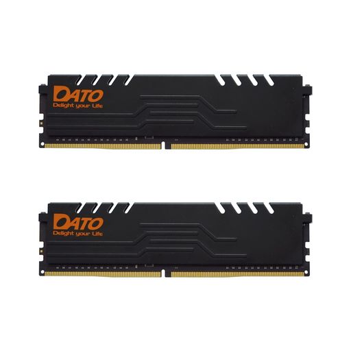 DATO メモリ16GB DDR4 16GB 3200MHz UDIMMヒートシンク付き PC4-25600 CL16 1.35V PC3200 RAM with heatsink ゲーミング専用メモリモジュール 288ピン 非ECC UDIMM