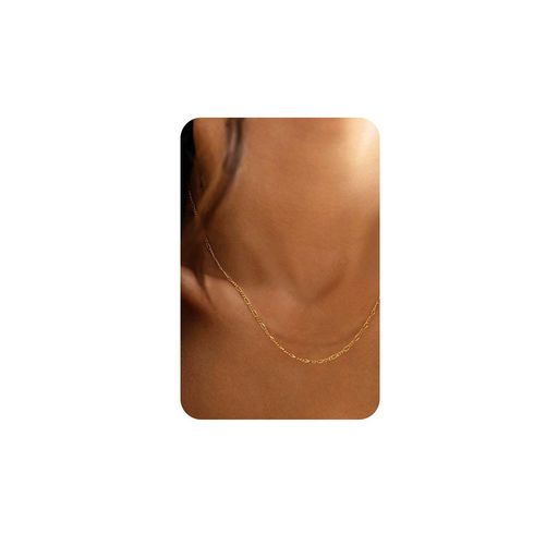 [JeryWe] Women's Necklace, Gold Chain, 36cm, 41cm, 46cm, 51cm, Fashion Necklace, Pendant, Thin, Women's Jewelry