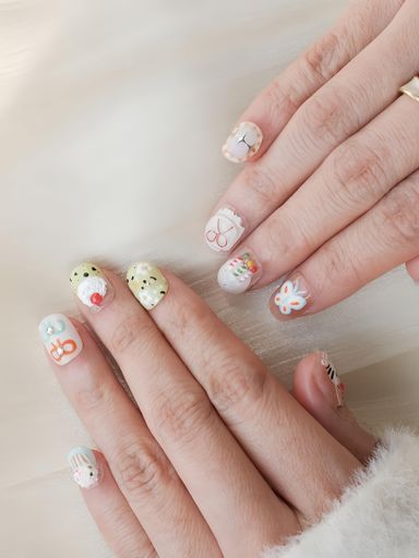 Duxile手作り付け爪10枚セット|バレエデザインスクエアオーバル|ピンクベージュデイリーネイル|大人の女性に人気フレンチキュートエレガント自爪風アート可愛い(KA02S) Duxile手作り付け爪10枚セット|バレエデザインスクエアオーバル|ピンクベージュデイリーネイル|大人の女性に人気フレンチキュートエレガント自爪風アート可愛い(KA02S)