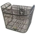 BK-XLメッシュフロントバスケット大グレー最大寸法幅(内寸)横360(350)x奥行290(277)x高さ前290/後235mm