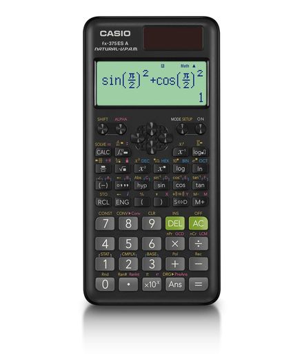 カシオ関数電卓微分積分・統計計算・数学自然表示394関数・機能fx-375ESA-N カシオ関数電卓微分積分・統計計算・数学自然表示394関数・機能fx-375ESA-N