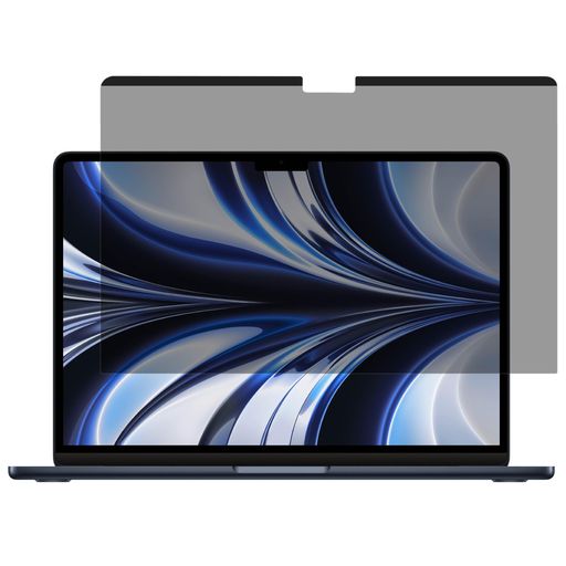 MacBookAir13.6/13(2022-2025、M2、M3、M4)用覗き見防止マグネット式プライバシーフィルターのぞき見防..