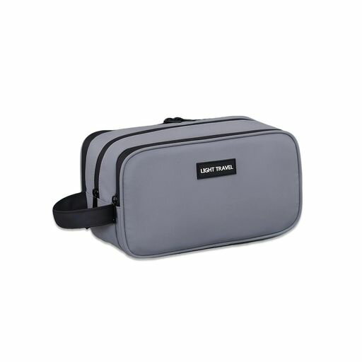 3層収納ドライ&ウェット分離大容量メンズ洗面化粧ポーチ防水旅行用シャワーバッグ収納バッグビジネスエ..