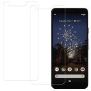 HKKAISPixel3aガラスフィルム【2枚セット】日本製硝子採用GooglePixel3a用ガラスフィルム旭硝子製強化ガラス液晶保護フィルム