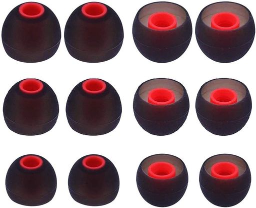 対応機種:JB-L T110BT イヤホン、【SO-NYイヤホンMDR-XB55】【SO-NY イヤホン MDR-XB50】【SO-NY イヤホン MDR-EX450】【SO-NY イヤホン MDR-EX650AP】等MDR シリーズ インナーイヤーイヤホン、ARKAR-TECH T6 ,Se-miro とほかの内径ダイヤ3.8mm-4.2mmイヤホン。 【ハイブリッドイヤーピースで音質を向上】このA-Focusハイブリッドイヤーピースは2種類の硬度のシリコンを採用し、芯の部分は硬い素材を用いることで音の通路の形状を保持し、先端の潰れによる音質劣化を防止;外側の部分は硬すぎ・柔らかすぎず素材を用いることで耳へのフィット感を向上させる同時に、密閉度を高め、良い遮音性を実現し、音漏れ防止、低音の重厚感が増します。 パッケージ内容物:A-FocusハイブリッドイヤーピースLサイズ4個2ペア;イヤーピースMサイズ4個2ペア;イヤーピースSサイズ4個2ペア。