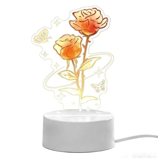 暖かな雰囲気を作り、贈り物としても最適 優雅な花形デザインがアートな生活を彩る:オーロラライトの永遠に色あせない美しさが空間に温もりとロマンを注ぎ込みます。ユニークな花形デザインが優雅で洗練された造形美を放ち、まるで精巧な芸術品のような存在感。寝室、デスク、玄関、リビングの隅々に、色褪せないロマンチックな彩りを添え、住まいの格調を高め、温かく居心地の良い雰囲気を創出します。 3色調光機能で多様なシーンに対応:ワンタッチで切り替え可能なオーロラライトは、異なるムードを演出。内蔵の暖色光(温かくリラックス)、寒色光(明るくクリア)、中性光(自然で快適)の3つの光モードを搭載。気分や場面に合わせて簡単に光を切り替えられ、深夜の読書、友人との集い、一人でのくつろぎ時間など、あらゆるシーンに最適な照明を提供します。 高品質アクリル素材で柔らかく均一な光:オーロラライトのプラスチックベースは安定感があり、細部にまでこだわった品質。本体主要部分は高品質アクリル板を使用し、優れた透過性で柔らかく目に優しい光を放ちます。新素材で作られたベースが製品の安定性と耐久性を確保。