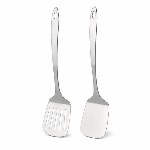 IMEEA フライ返し ターナー ヘラ キッチン用品 ステンレス 食洗器対応 キッチンツール 調理用 2本セット