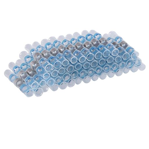 CAMWAY防水圧着スリーブ熱収縮はんだスリーブ防水はんだスリーブ50pcs船舶電気工学用絶縁熱収縮チュー..