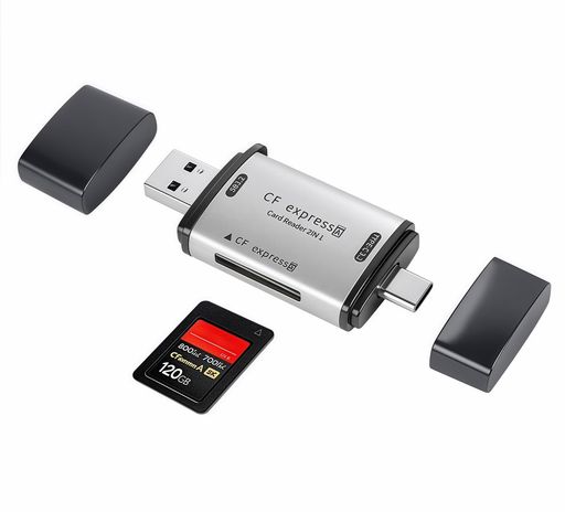 cfexpresstypeaカードリーダー、カードリーダーusb3.2(第2世代)10gbpsusb/typecfカ-cドゥリハナードリーダー、兼用windows/mac/linux/a..