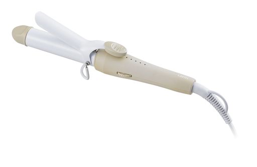 LAVIELヘアアイロンカールアイロン26mmセラミックコーティング海外対応無段階温度調節MAX180°CグレージュLV-LT-C26