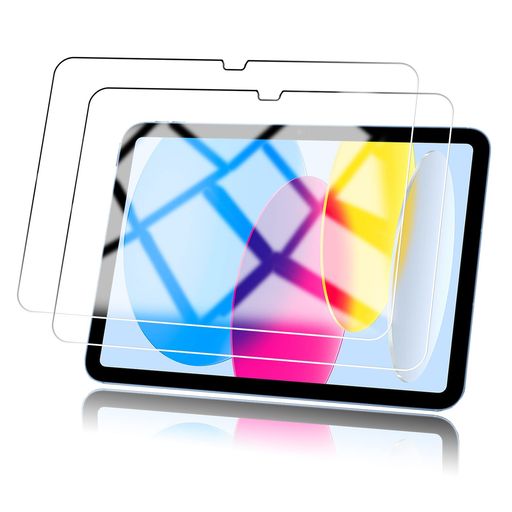 【二枚入り】FORiPad第10世代10.9インチ用ガラスフィルム/日本旭硝子製/硬度9HforiPad第10世代2022年秋モデル用強化ガラスフィルム指紋防止/自動吸着/撥水撥油/飛散防止/気泡ゼロPCduoduo