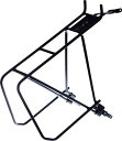 ライトウェイ(RITEWAY)自転車キャリアパニアバッグ対応オフセットリアキャリア24インチ/26インチ/27.5インチ/700C対応ブラックパウダーコーティン...