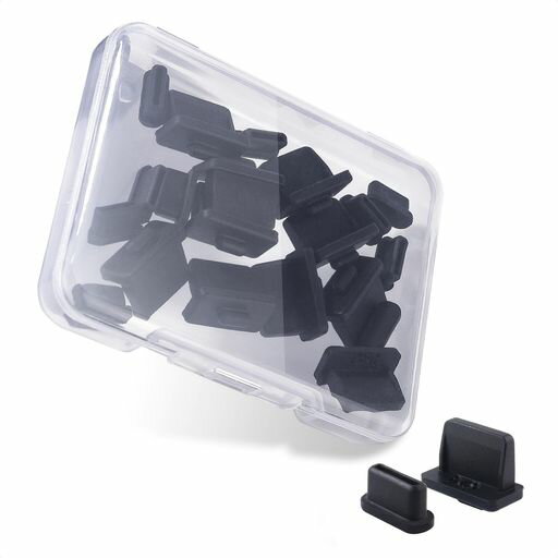 CableMatters20個USB保護キャップ-10個USB-Aコネクタキャップ&10個USBタイプCキャップ、防塵・防水USBコネクタカバー、USBCキャップ、USBアンチダストカバー、USB-C