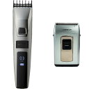 【セット品】ロゼンスター水洗い充電交流式バリカンアタッチメントケープ付防滴仕様リチウムイオン電池内蔵+水洗いポケそり2枚刃メンズシェーバー電気シェーバー髭剃り超...