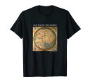 世界の古い地図フラマウロ1459地理Tシャツ