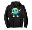 EARTHDAYPLANETEARTHDABBINGGLOBEグラフィックパーカー