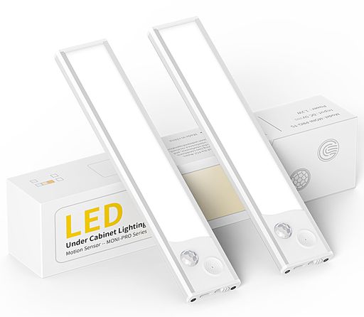 LEDセンサーライト人感センサーキッチン用ライトType-C充電式ライト20cm大容量電池足元灯バーライト屋..