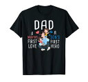 メンズ父と息子と娘の言葉Tシャツ