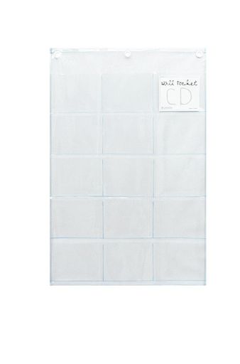 W56xH85cm(ポケットマチなし) CDサイズポケットx15 本体重量:約300g 原産国:日本