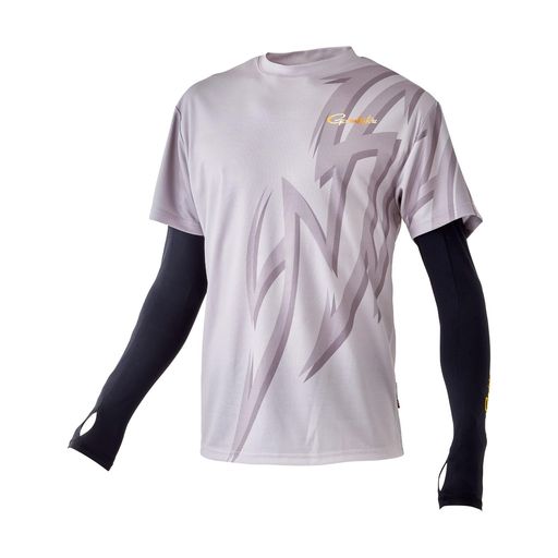 冷感特殊加工を施したTシャツとアームカバーをセット 接触冷感 吸水・速乾 UVカット UPF50+