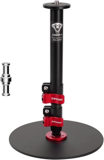 IFOOTAGE RB-A200 円盤ベース卓上スタンド 耐荷重10kg 最大56cm アルミ合金製