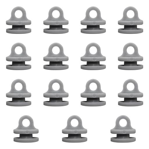 MUFUSHANカーテンランナー取り付けセットカーテンレール用カーテンランナーセットフソーヨウ15個入