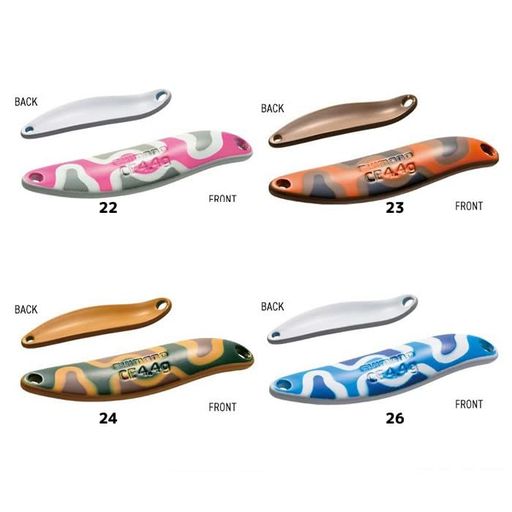 シマノ(SHIMANO)トラウトスプーンカーディフスリムスイマーCEカモエディション4.4gTR-A44R002オリーブブラカモ