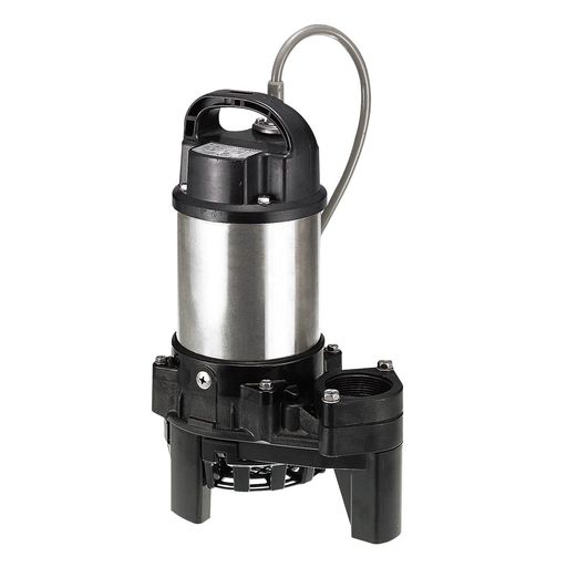 吐出し口径:50mm、吐出し量:0.08m3/min 出力:0.4kW、電源:単相100V・50Hz 全揚程:6m 仕様:非自動型、質量:6.7kg モータフレーム・モータ主軸:チタン