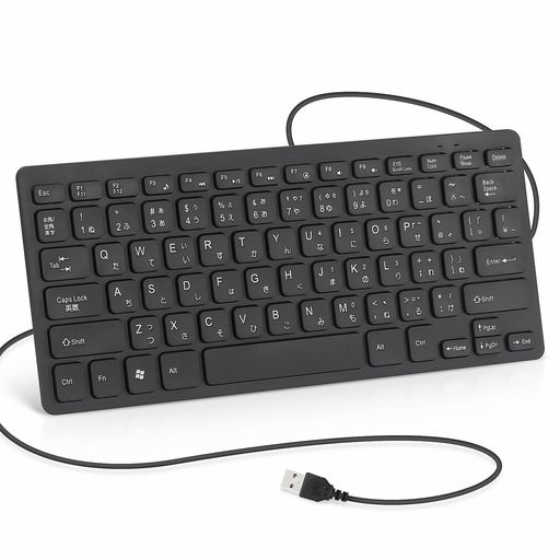 幅広い互換性: USB-Aポートを備えたほとんどのコンピューター、ノートパソコン、デバイス用のiOS、Android、Windowsシステムと互換性があります。 ミニスリムデザイン: コンパクトなサイズでデスクのスペースを節約し、スリムなデザインでバックパックにも簡単に収納できるため、オフィスや屋外での使用に最適です。 人間工学に基づいたキーデザイン: 78 個のキーが正確に配置され、キー間隔が最適化されています。指が快適に置け、長時間の使用でも疲れにくい、タイピングやゲームに最適です。 プラグアンドプレイ: 1.5 メートルの USB ケーブル(タイプ A)で接続し、ドライバーをインストールすることなく、すぐに使用できます。入力信号は安定しており、遅延がないため、不安定なワイヤレスキーボードの接続に悩まされることはもうありません。 高品質の仕上げ: 28.5cm x 12.2cm x 0.25cm、重量はわずか 315g。筐体は高品質の ABS プラスチック製で、防滴仕様、キーの寿命は 1,000 万回以上です。