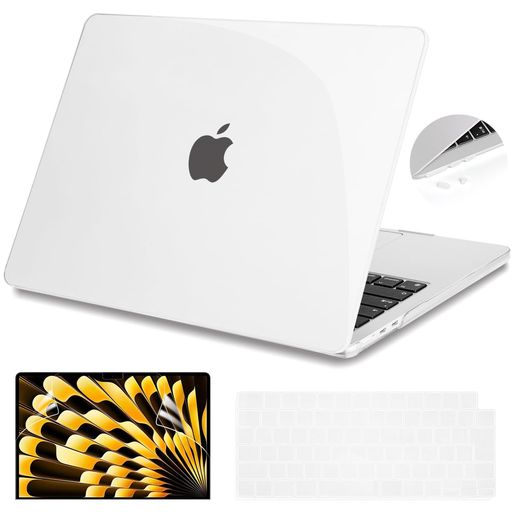 TERYEEFI MACBOOK AIR 15 インチ ケース 2023 2024発売 A3114 M3/A2941 M2モデル対...