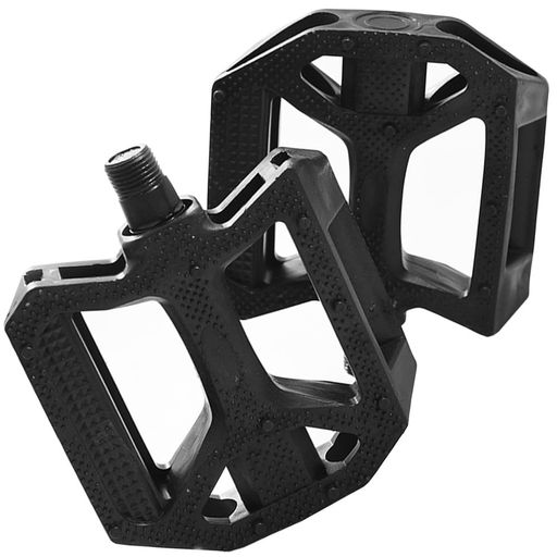 自転車ペダル軽量bmxナイロン繊維フラットペダル自転車ペダルフラットペダルリフレクター付きロードバ..