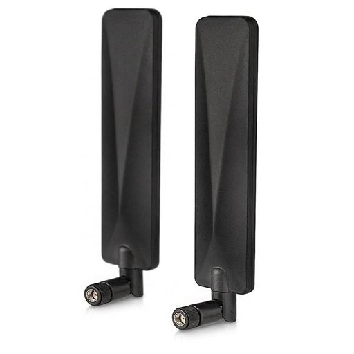 BINGFU 4G LTEセルラートレイルカメラアンテナ 9dBi RP-SMA オス (4個パック)