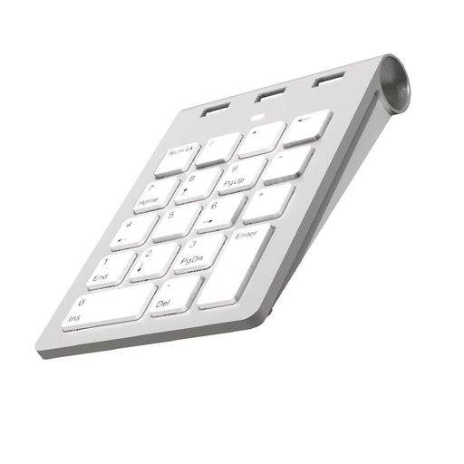 テンキー 有線 多機能 usb拡張(3-in-1) 薄型 キーボード ミニ 静音 外付けテンキー コンパクト 持ち運び ノートパソコン/PC/Mac OSX 10.4以上/ Windows XP/Vista7,8,10