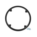BULLSPANNバイククランクセットチェーンホイールプロテクターカバーチェーンホイール保護カバー48歯12CMブラック交換パーツアクセサリー交換用