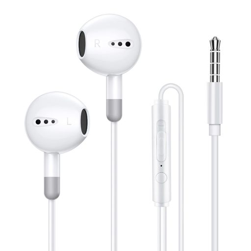 【2026年新バージ 高コスパ 3.5mm イヤホン】超クリアな通話&雑音なし マイク付き HIFI 音質・有線・マイク付き通話クリア・装着軽量 3.5mm・絡み防止・遅延・断線ゼロ・リモコン搭載iPhone/And…