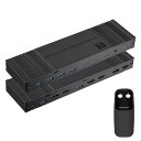 8KHDMIDisplayportKVM8K@60HzディスプレイポートKVMスイッチ2PC2モニター、HDMI2.1DP1.4をサポート、2台のパソコンで2台のモニターと4台のUSB3.0