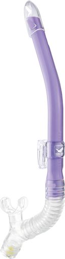 全長(Length):409.5mm ※スノーケルの全長は、使用している形状(ジャバラ部分が曲がっている状態)で測ったものです。 内容量(Volume):125cc 重量(Weight):130g パイプ内径(Inside Diameter):18φ マウスピースサイズ(Mouse Pice size):44mm