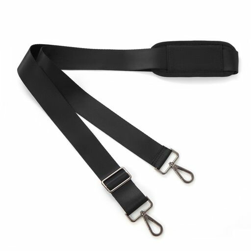 [bagasin]ショルダーストラップ56インチ調節可能厚手ソフトユニバーサル交換用滑り止めパッド入り金属..