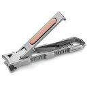 KeyUnityKN00EDC爪切り折りたたみ式つめきりドイツ4116ステンレス鋼製カーブ形状切れ味いい極薄の設計小型爪切り男女兼用手足用軽量コンパクトシルバー旅行家庭プレゼント