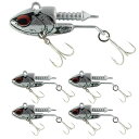 【KOKOルアー】シーバスルアーヒラメージグヘッド5個セット11g16g22g28gシーバスジグヘッドワームヒラメーバイブレーションジグヘッド