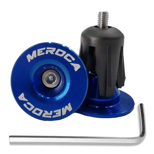 popluxyバーエンドキャップ自転車バーエンドプラグ滑り止めアルミ合金軽量耐久性1ペア4色選択可