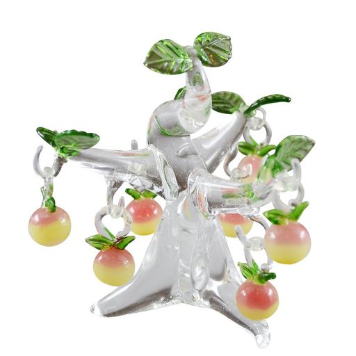 フォーカートかわいい手作りガラス細工ころころピーチツリー小