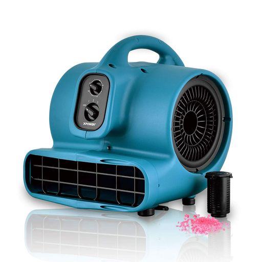 XPOWER P-450T多機能移動共用ファン乾燥機空気臭除去器用ゲルビーズ付くタイマー付...