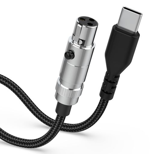 USB Type-C オーディオケーブル AKG K702 / Q701 / K712 / K240 / K271 対応 Beyerdynamic DT1990 Pro / DT1770 Pro / DT990 Pro 互換 DAC内蔵